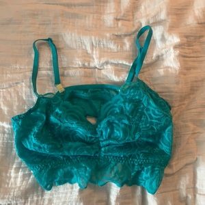 Victoria Secrets Pink Bralette Size L